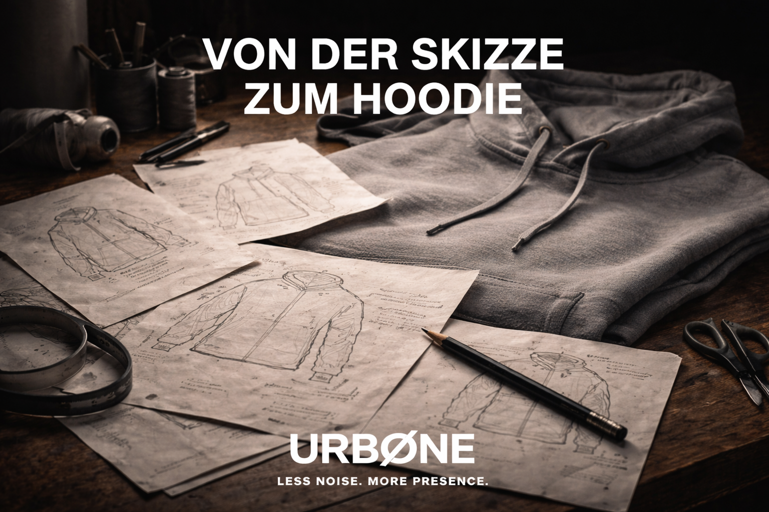 Von der Skizze zum Hoodie