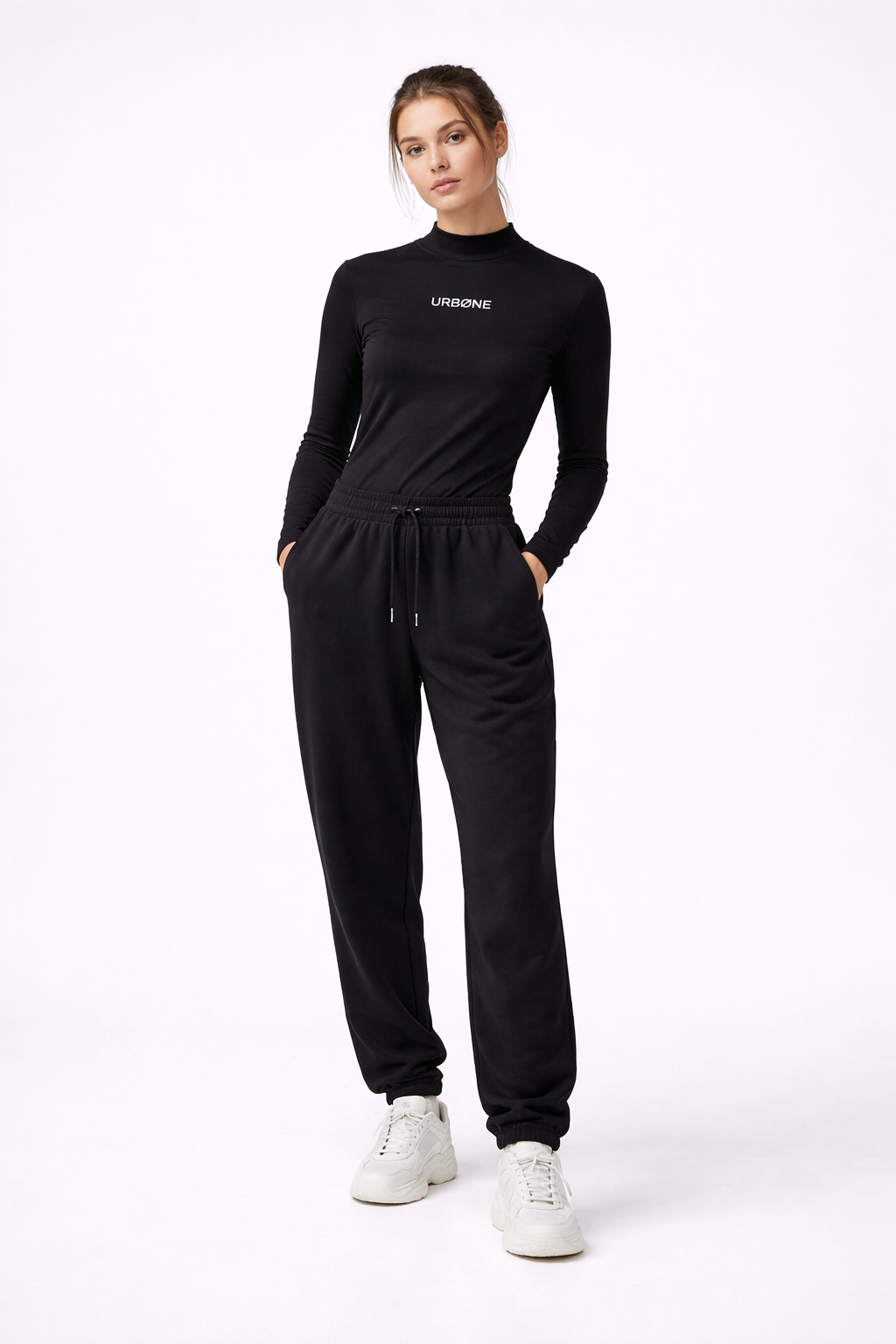 URBØNE Essential Women’s Mockneck Longsleeve
