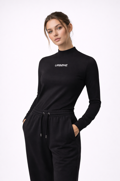 URBØNE Essential Women’s Mockneck Longsleeve