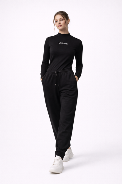 URBØNE Essential Women’s Mockneck Longsleeve
