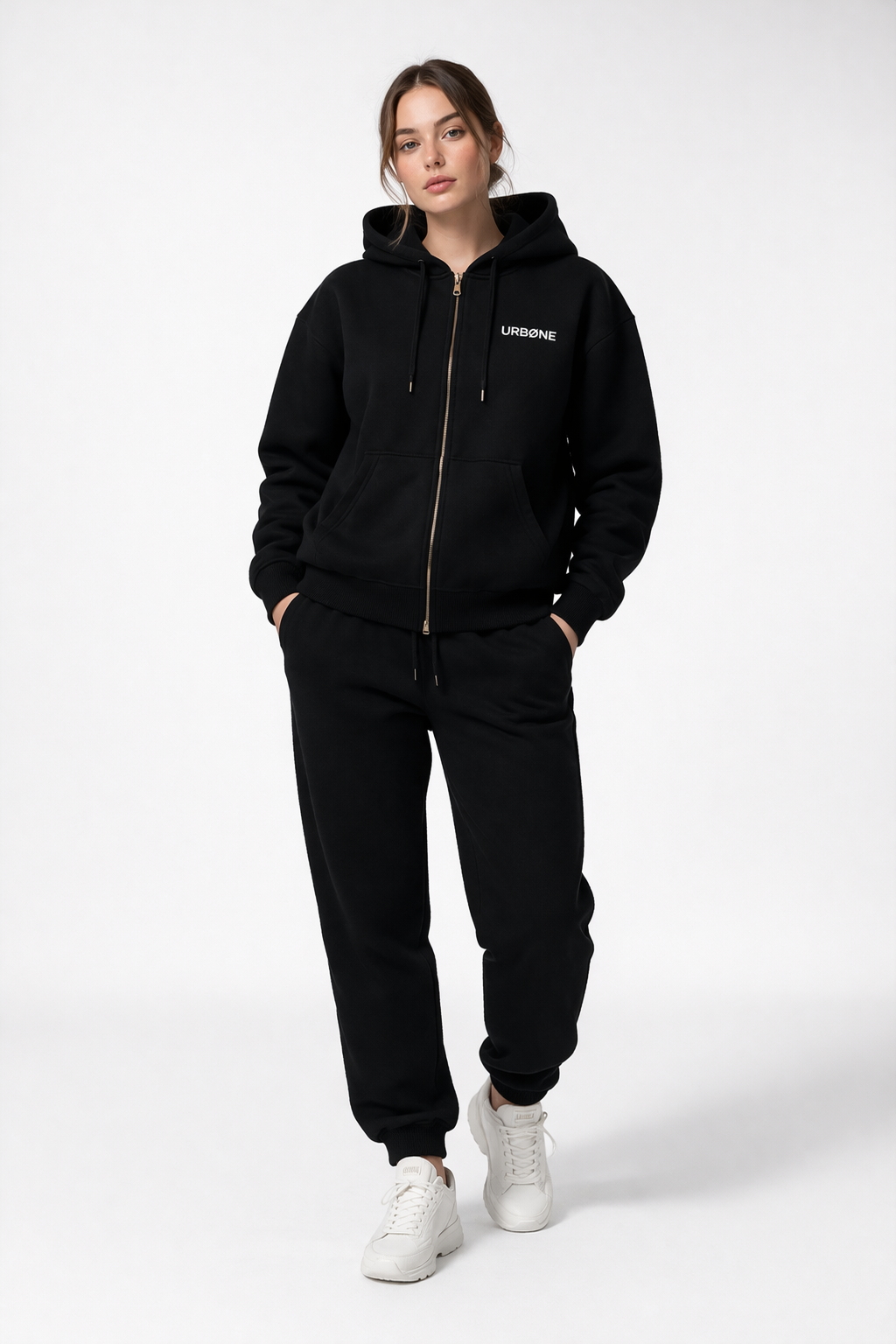 URBØNE Studio Zip Hoodie
