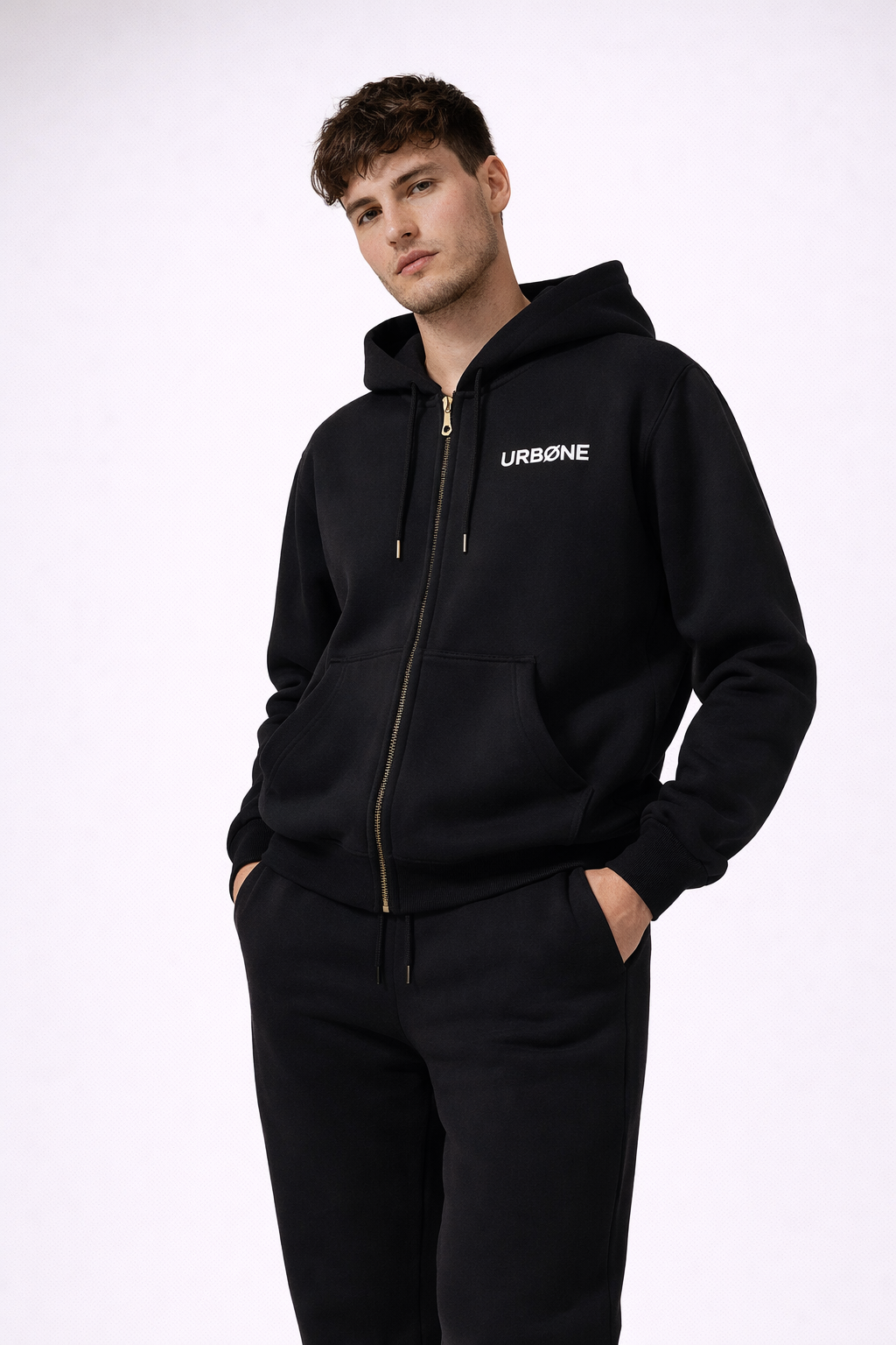 URBØNE Studio Zip Hoodie